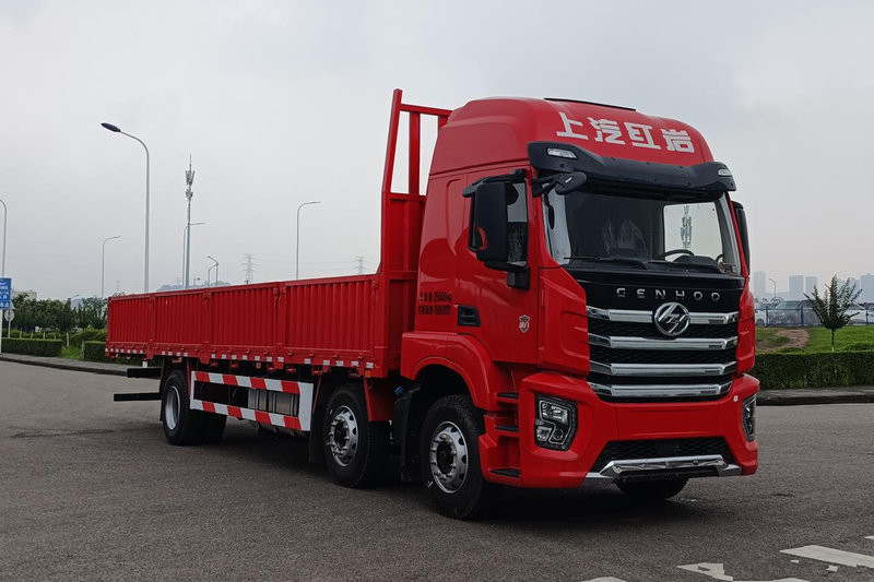 上汽紅巖 杰虎H6 標(biāo)載版 390馬力 6X2 9.6米 國六 欄板載貨車(CQ1257EV09523)