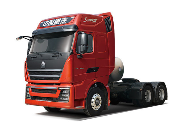 中國(guó)重汽 HOWOTH7重卡 440馬力 6X4 LNG 國(guó)六 牽引車(chē)(ZZ4257V384HF1LW)