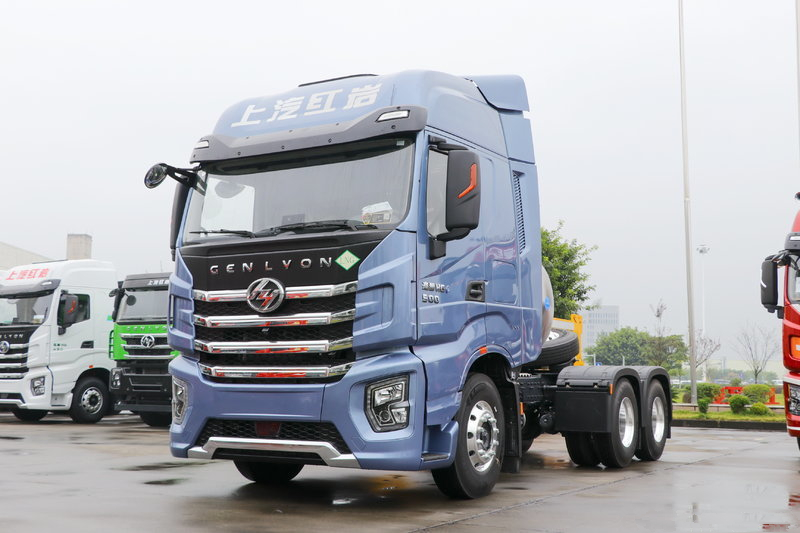 上汽紅巖 杰獅H6e 500馬力 6X4 LNG 國六 牽引車(車聯(lián)網(wǎng))(CQ4257SD13384T)
