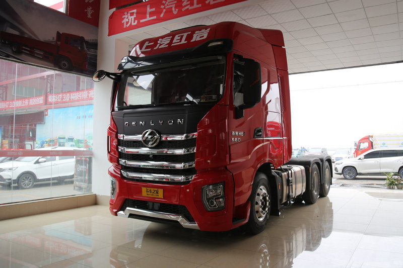 上汽紅巖 杰獅H6重卡 標(biāo)載版 560馬力 6X4 國(guó)六 牽引車(CQ4257SD13334)