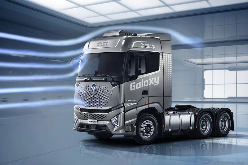 福田 歐曼銀河 穿越版 580馬力 6X4 國(guó)六 AMT自動(dòng)擋牽引車(BJ4259Y6DHL-12)