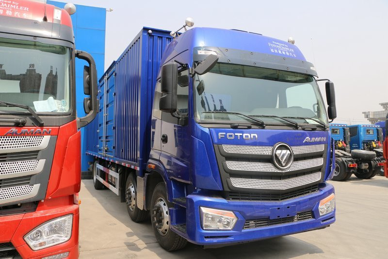 福田 歐曼新ETX 標(biāo)載版 260馬力 6X2 9.58米 國(guó)六 廂式載貨車(BJ5253XXYY6DPL-01)