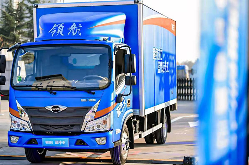 時代汽車 領(lǐng)航藍(lán)牛王 158馬力 4×2 國六 廂式載貨車