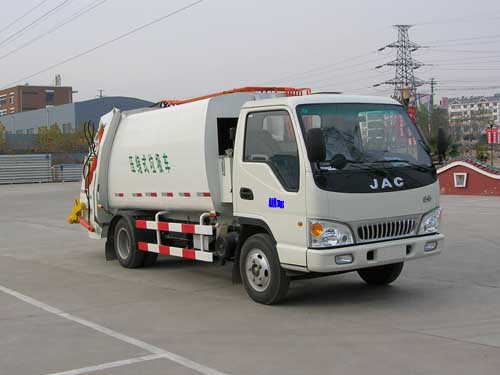 湖北江南 江特 115馬力 4×2 壓縮式垃圾車(JDF5060ZYSJAC)