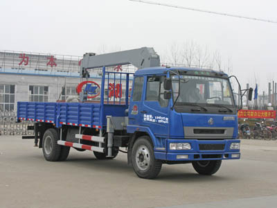 湖北程力 程力威 160馬力 4×2 隨車(chē)起重運(yùn)輸車(chē)(CLW5120JSQL3)