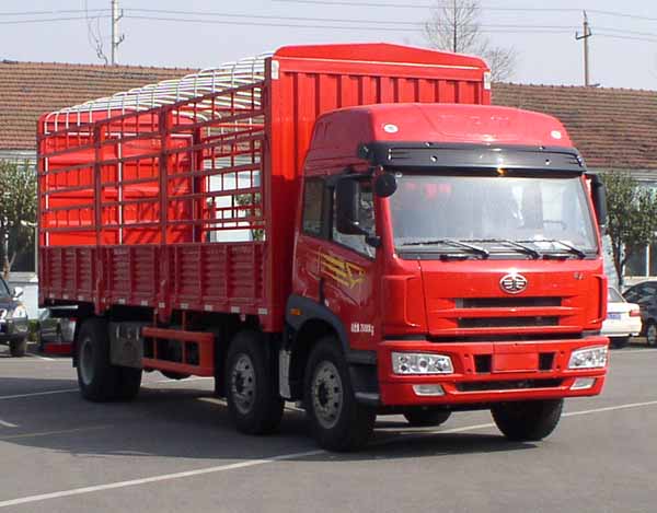 青島解放 悍威J5M重卡 240馬力 6×2 倉柵載貨車(CA5250XYYP1K2L5T3EA80-1)