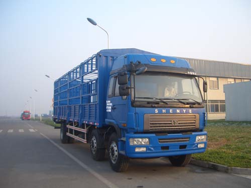 精功汽車 遠(yuǎn)程系列 重卡 240馬力 6×2 倉柵式 排半 載貨車(ZJZ5200CCYDPG7AZ3)