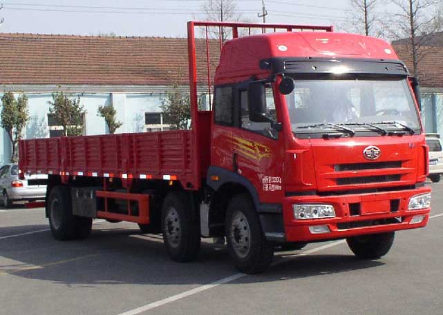 青島解放 悍威J5M重卡 180馬力 6×2 欄板載貨車(CA1201P1K2L7T3EA80)