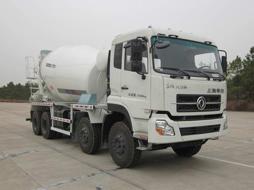 上海華建 375馬力 8×4 混凝土攪拌運(yùn)輸車(HDJ5311GJBDF)