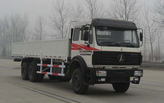 北奔重汽 北奔NG80 列重卡 336馬力 6×4 欄板載貨車(ND1257B44J)