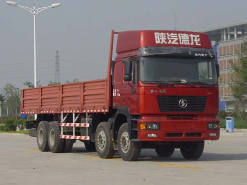 陜汽 德龍F(tuán)2000重卡 385馬力 8×4 欄板載貨車(SX1315NT456C)