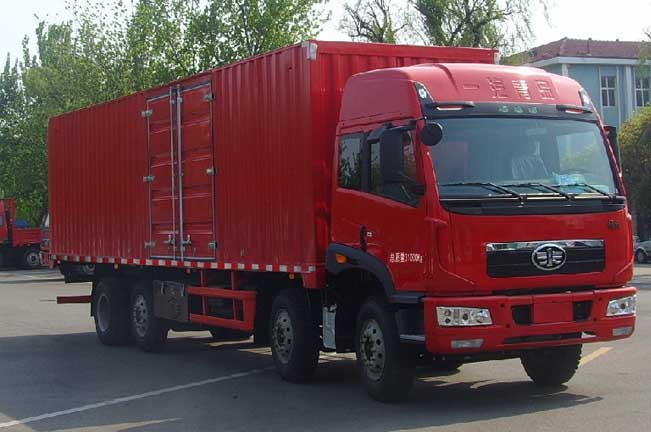 青島解放 悍威J5M重卡 220馬力 8×4 廂式載貨車(CA5300XXYP2K2L7T10EA80-3)