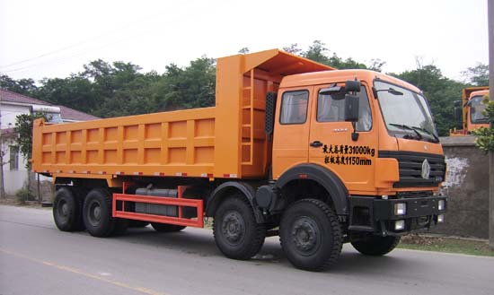 北奔重汽 北奔NG80 重卡 340馬力 8×4 自卸車（ND3319D35J）