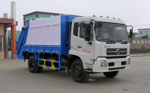 湖北新中綠 中潔 180馬力 4×2 壓縮式垃圾車(XZL5120ZYS3)