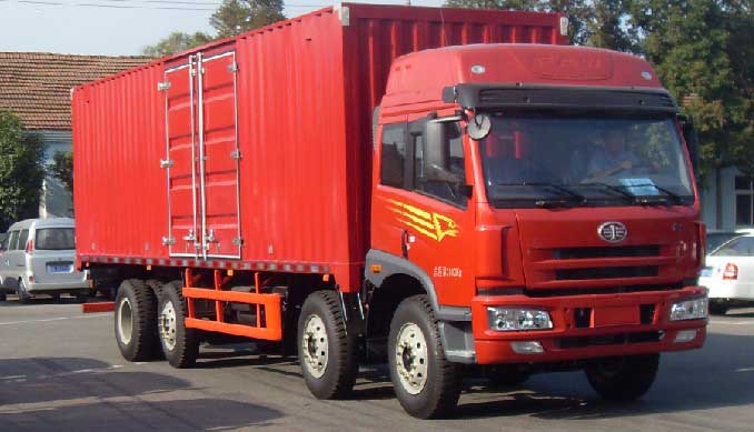 青島解放 悍威J5M重卡 220馬力 8×4 廂式載貨車(CA5310XXYP1K2L6T10EA80-3)