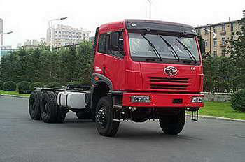 解放 悍威J5M重卡 380馬力 6×6 牽引車(CA4253P2K14T)