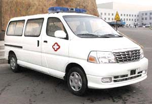 華晨金杯 閣瑞斯 106馬力 5-6人 救護(hù)車(SY5031XJHL-X2SBG)