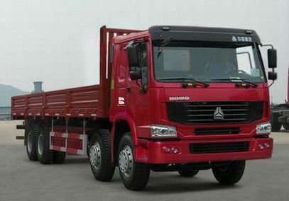 中國(guó)重汽 HOWO重卡 290馬力 8×4 欄板載貨車(ZZ1317M4667C1C)