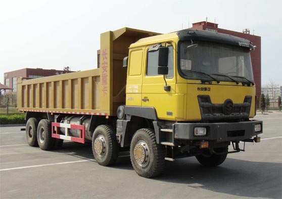 江鈴重汽 遠(yuǎn)威重卡 380馬力 8×4 LNG自卸車(SXQ3310M7N-4)