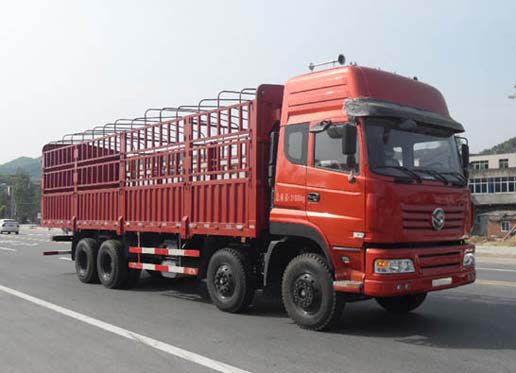 江鈴重汽 遠(yuǎn)威重卡 290馬力 8×4 倉柵載貨車(SXQ5311CYS)