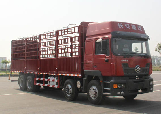 江鈴重汽 遠(yuǎn)威重卡 290馬力 8×4 倉柵載貨車(SXQ5312CYS)