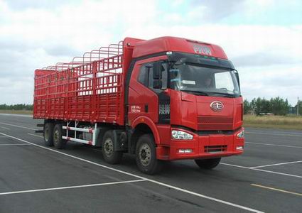 解放 J6M重卡 240馬力 8×2 倉(cāng)柵輕量化載貨車(CA5240CLXYP63K2L6T10E)