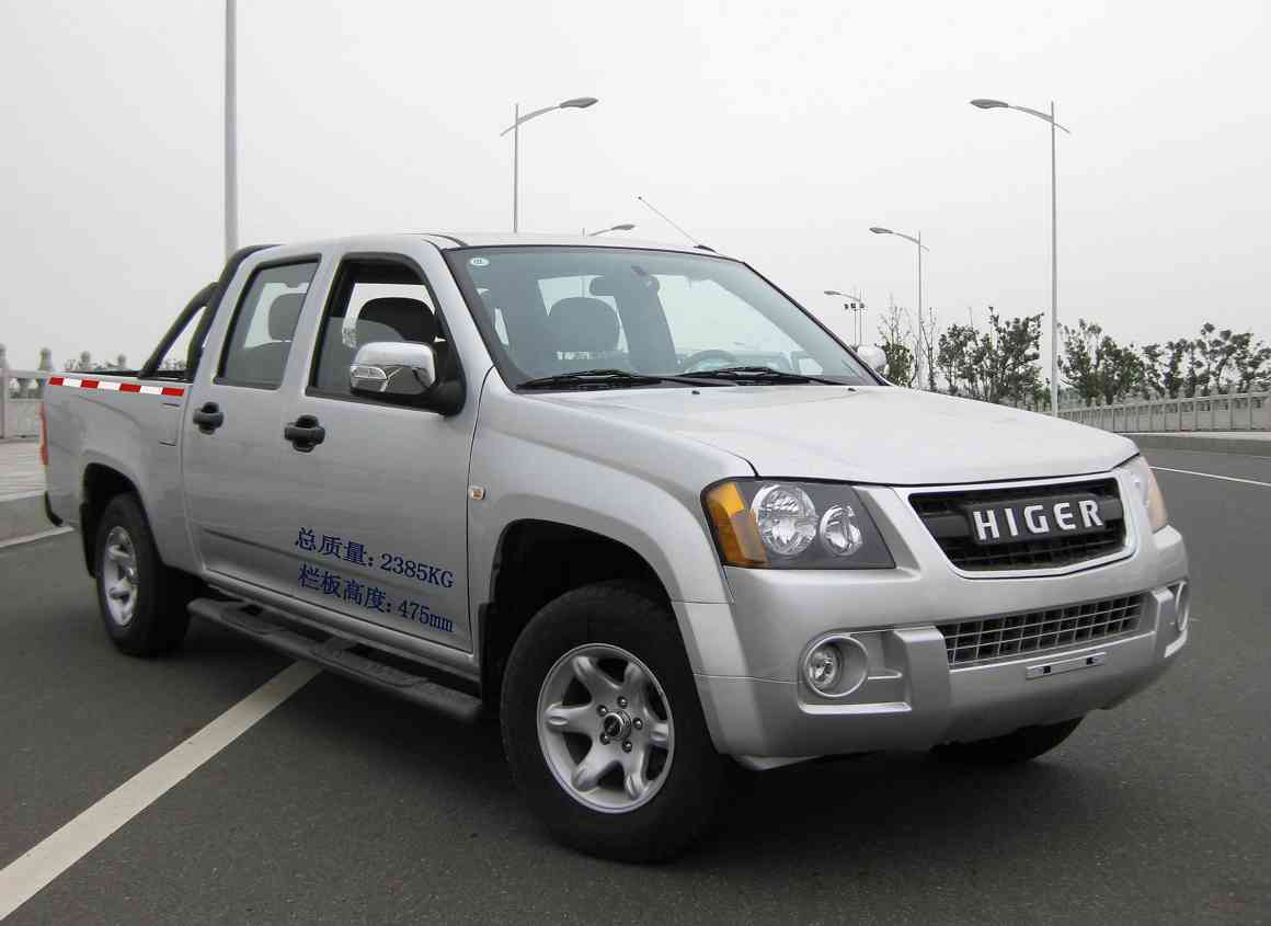 2012款 蘇州金龍 海格御駿 4×2(兩驅(qū)) 皮卡(KLQ1020Q4)