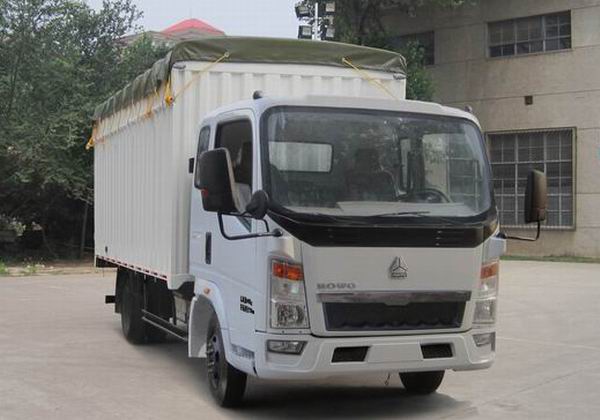 中國重汽HOWO 90馬力 單排蓬式輕卡(ZZ5047CPYC3414C145)