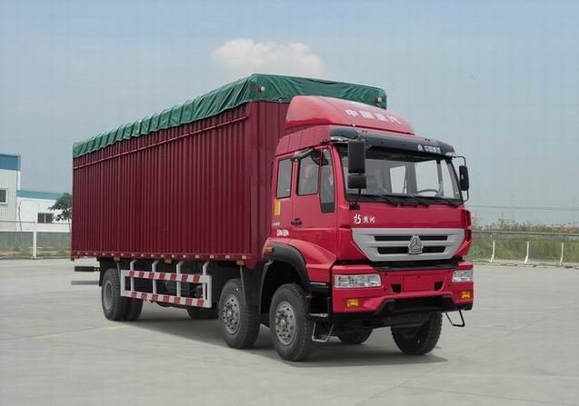 中國重汽 新黃河中卡 260馬力 6×2 蓬式載貨車(ZZ5254CPYK56C6C1)