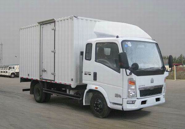 中國重汽HOWO 109馬力 單排廂式輕卡(ZZ5047XXYD3414C143)