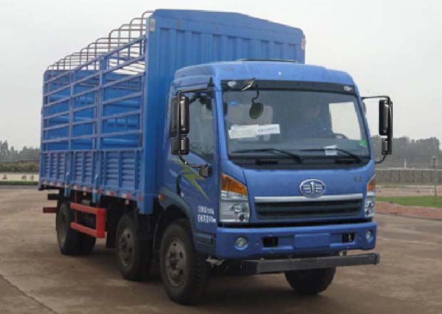 青島解放 龍V中卡 180馬力 6×2 倉柵載貨車(CA5220CCYPK2L6T3E4A80-1)