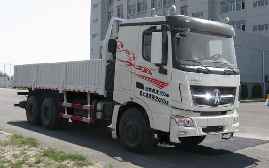 北奔重汽 北奔V3 重卡 336馬力 6×4 欄板式 排半 載貨車(ND12501B45J7)