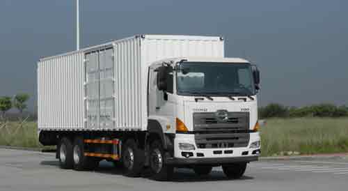 廣汽日野 700系列重卡 350馬力 8×4 廂式載貨車(YC5310XXYFY2PY4)