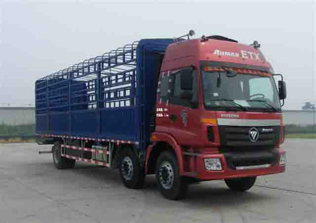 福田 歐曼CTX 新5系重卡 210馬力 6×2 倉柵載貨車(BJ5252CCY-2)