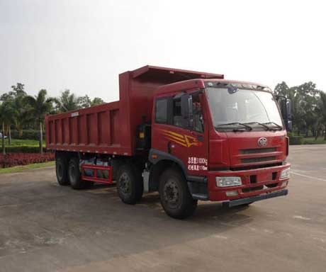 青島解放 新悍威J5M重卡 280馬力 8×4 自卸車(CA3310P1K15L3T4NA80)