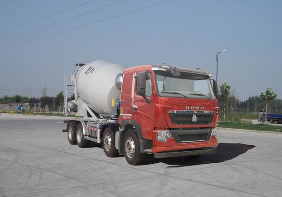 中國(guó)重汽 HOWO-T7H 400馬力 8×4 混凝土攪拌車(chē)(ZZ5317GJBV366HD1)