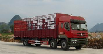 東風柳汽 霸龍M5中卡 245馬力 6×2 倉柵式載貨車(LZ5250CCYM5CA)