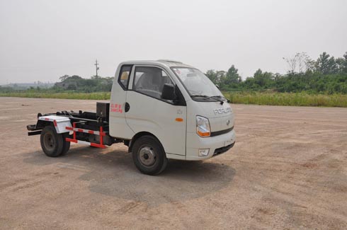 武漢漢福 金銀湖 82馬力 4×2 車廂可卸式垃圾車(WFA5040ZXXF)