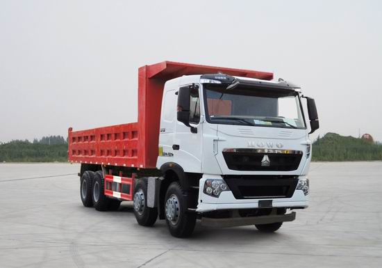 中國重汽 HOWO-T7H重卡 400馬力 8×4 自卸車(ZZ3317V466HD1)
