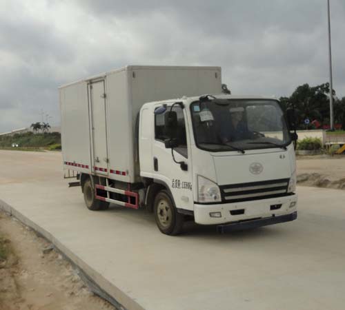 青島解放 解放麟V 中卡 130馬力 4×2 廂式 排半 載貨車(CA5125XXYP40K2L5E4A85-3)