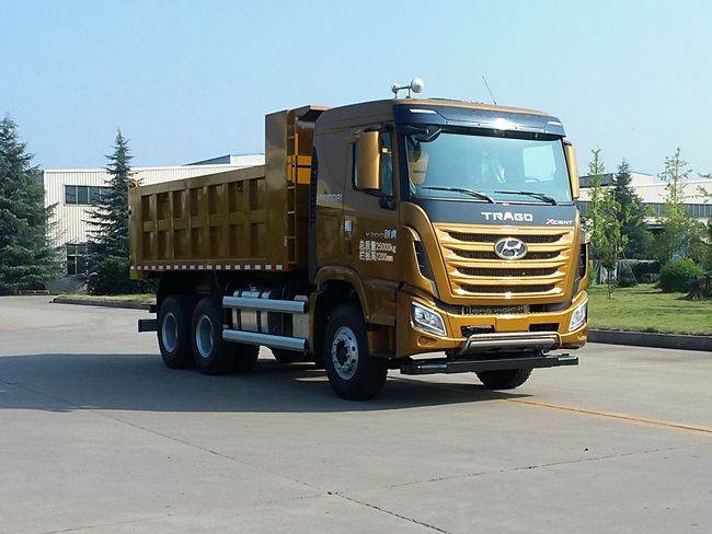 四川現(xiàn)代 創(chuàng)虎Xcient 重卡 300馬力 6×4 自卸車(CHM3252KPQ52M)