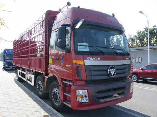 福田汽車(chē) 歐曼ETX 重卡 245馬力 6×2 倉(cāng)柵式 排半 載貨車(chē)(BJ5257CCY-XA)