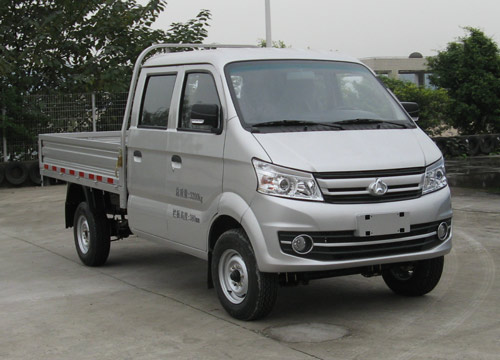 長安跨越 跨越王 88馬力 汽油 欄板式 雙排 載貨車(SC1031FAS51)