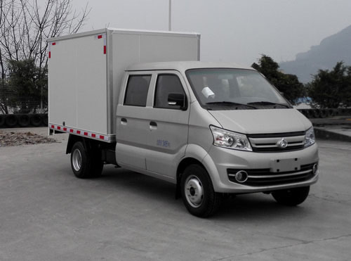 長安跨越 新豹王 112馬力 汽油 廂式 雙排 載貨車(SC5031XXYFAS55)