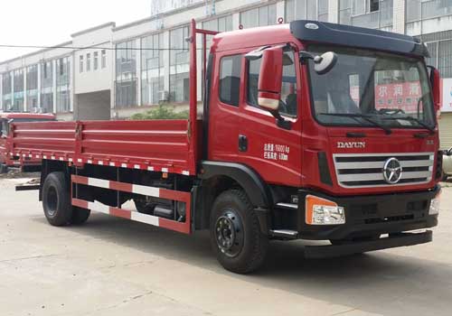 湖北大運(yùn) 風(fēng)馳 中卡 160馬力 4×2 欄板式 排半 載貨車(chē)(DYQ1160D4TA)