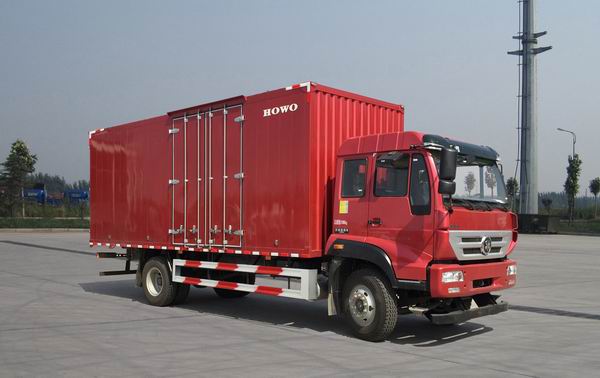 中國重汽 斯太爾M5G 中卡 180馬力 4×2 廂式 排半 載貨車(ZZ5161XXYH561GE1H)