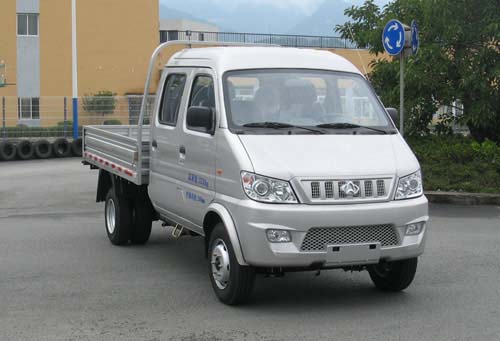 長安跨越 新豹二代 112馬力 汽油 欄板式 雙排 載貨車(SC1031AAS56)