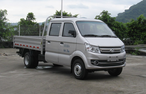 長(zhǎng)安跨越 跨越王 112馬力 汽油 欄板式 雙排 載貨車(SC1031FAS51CNG)