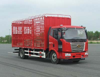 一汽柳特 金陸 中卡 180馬力 4×2 倉柵式 排半 畜禽運輸車(LZT5160CCQPK2E5L3A95)