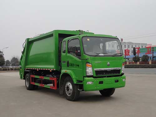 重汽華威 馳樂 170馬力 4×2 壓縮式垃圾車(SGZ5100ZYSZZ5)